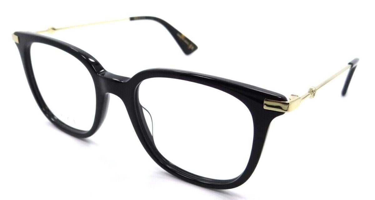 Gucci Eyeglasses Frames GG0110O 001 49-19-145 Black / Gold Made in Japan-889652078403-classypw.com-1