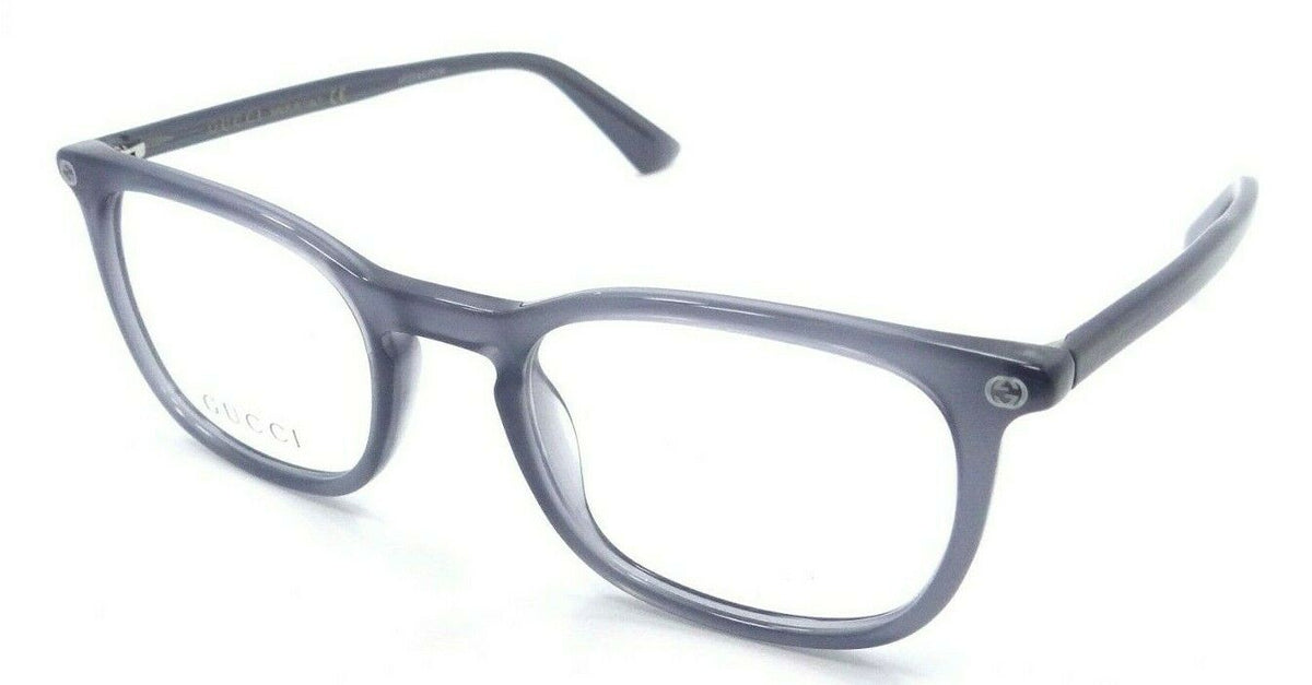 Gucci Eyeglasses Frames GG0122O 005 50-21-145 Grey Made in Italy-889652076836-classypw.com-1