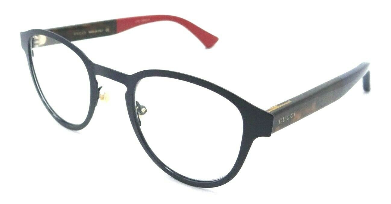 Gucci Eyeglasses Frames GG0161O 003 48-23-145 Dark Blue / Havana Made in Italy-889652088822-classypw.com-1