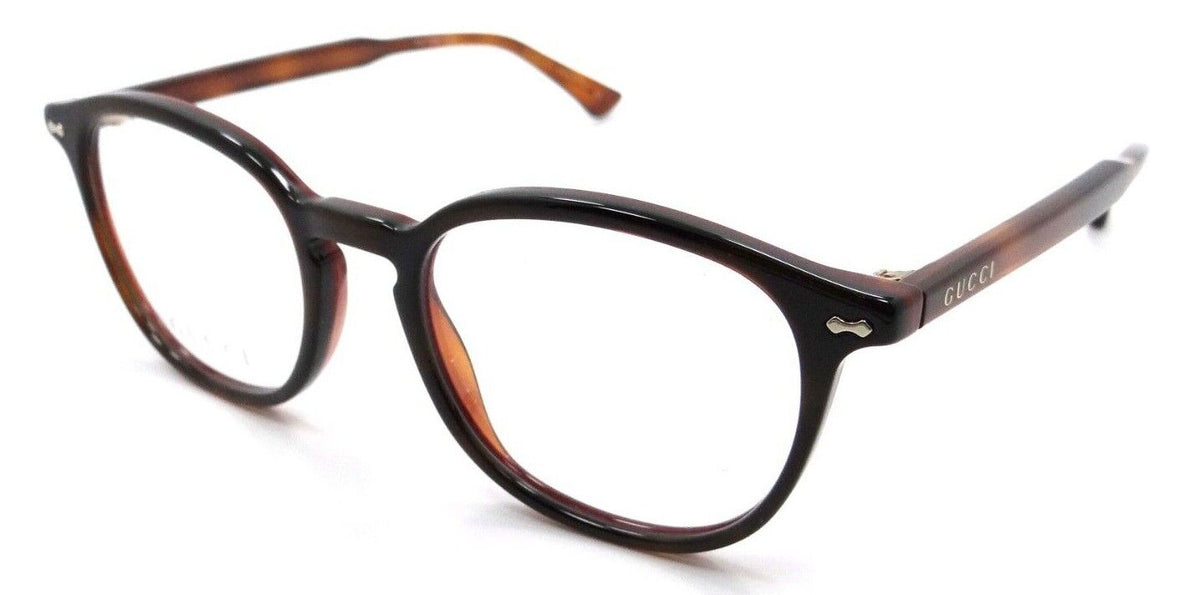 Gucci Eyeglasses Frames GG0187O 010 51-20-145 Havana Made in Italy-889652196978-classypw.com-1