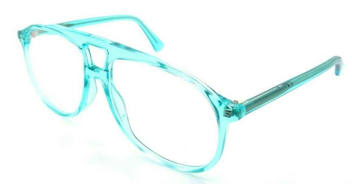 Gucci Eyeglasses Frames GG0264O 003 57-16-145 Light Blue Made in Italy-889652125312-classypw.com-1