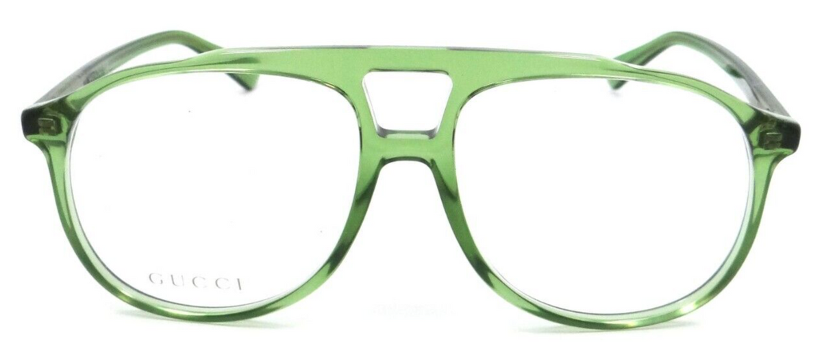 Gucci Eyeglasses Frames GG0264O 004 57-16-145 Green Made in Italy-889652125329-classypw.com-2