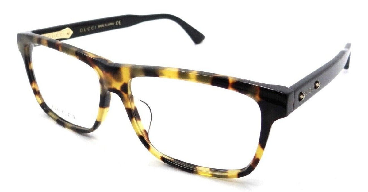 Gucci Eyeglasses Frames GG0269OA 004 58-14-150 Havana / Black Made in Japan-889652126418-classypw.com-1
