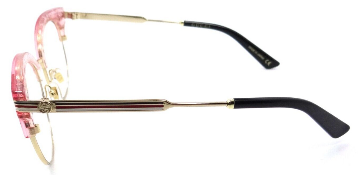 Gucci Eyeglasses Frames GG0285O 005 50-19-140 Pink / Gold Made in Japan-889652126753-classypw.com-3