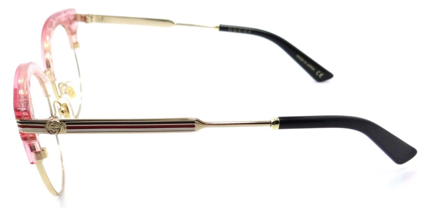 Gucci Eyeglasses Frames GG0285O 005 50-19-140 Pink / Gold Made in Japan-889652126753-classypw.com-3