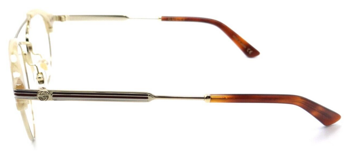 Gucci Eyeglasses Frames GG0289O 004 51-18-150 Beige / Gold Made in Japan-889652128016-classypw.com-3