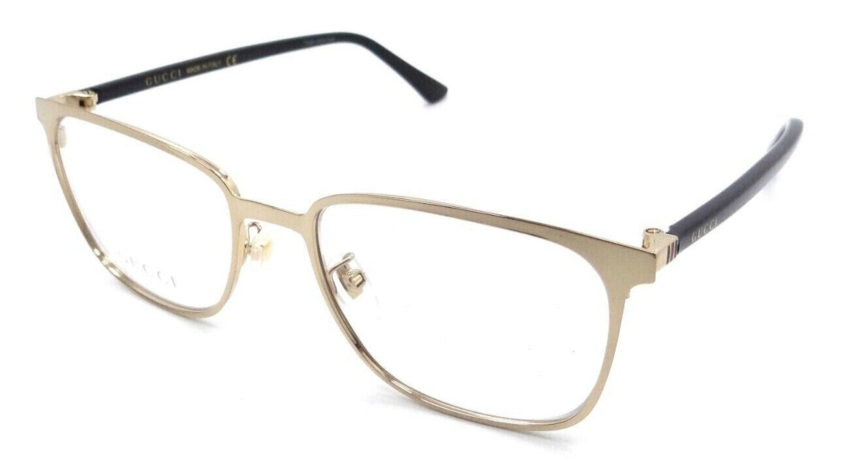 Gucci Eyeglasses Frames GG0294O 001 54-18-140 Gold / Black Made in Italy-889652125855-classypw.com-1