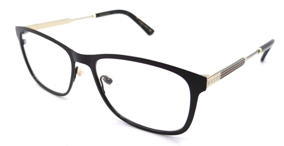 Gucci Eyeglasses Frames GG0301O 002 55-17-150 Brown / Gold Made in Japan-889652128559-classypw.com-1