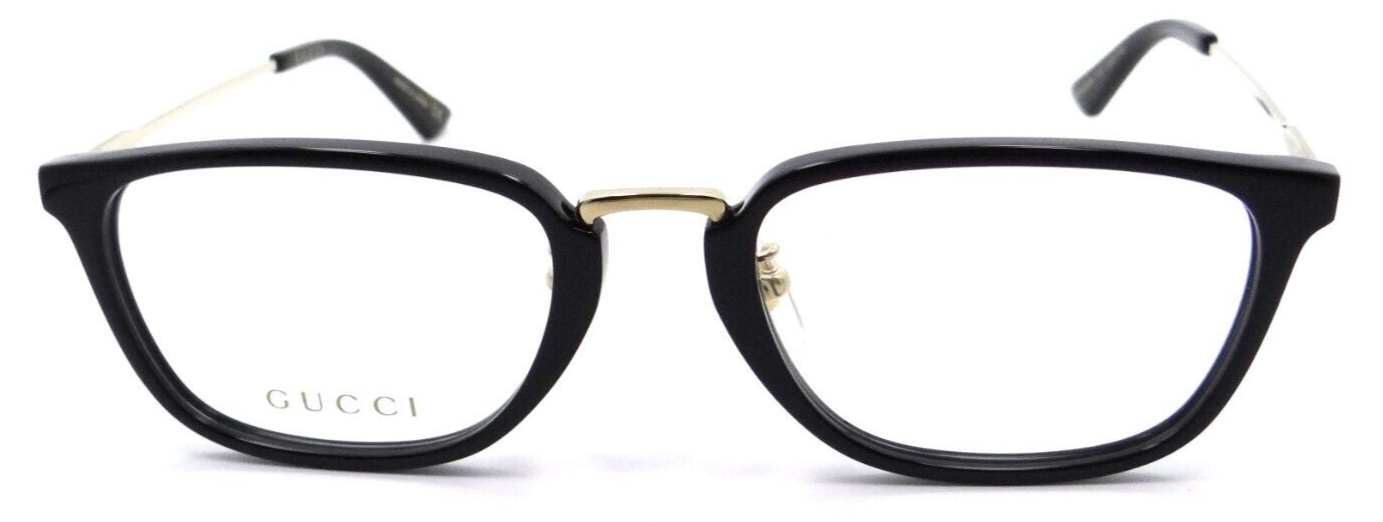 Gucci Eyeglasses Frames GG0324OJ 001 53-21-145 Black / Gold Made in Japan