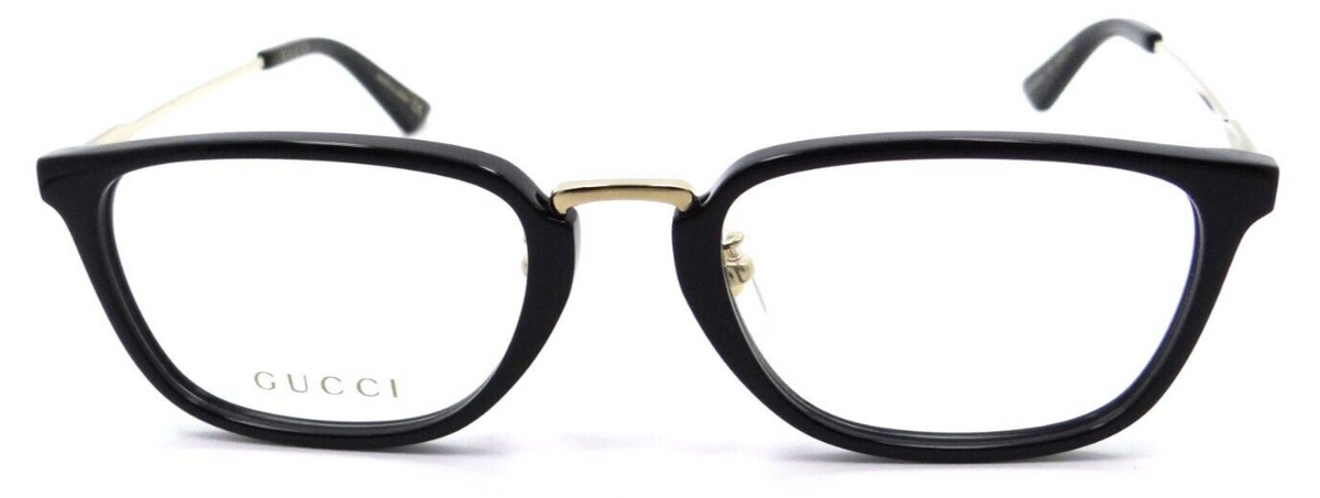 Gucci Eyeglasses Frames GG0324OJ 001 53-21-145 Black / Gold Made in Japan-889652156972-classypw.com-2