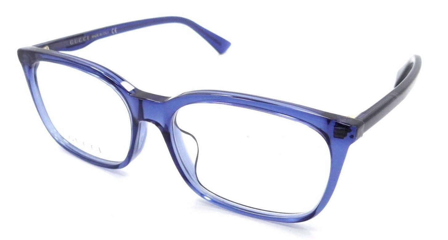 Gucci Eyeglasses Frames GG0333OA 003 55-16-145 Blue Made in Italy-889652155104-classypw.com-1