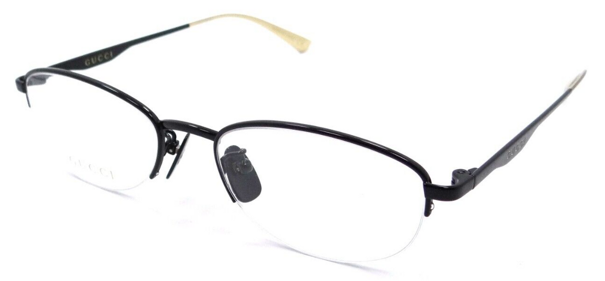Gucci Eyeglasses Frames GG0339OJ 002 53-19-140 Black Titanium Made in Japan-889652157436-classypw.com-1