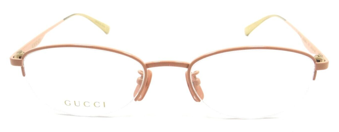 Gucci Eyeglasses Frames GG0339OJ 003 53-19-140 Pink Titanium Made in Japan