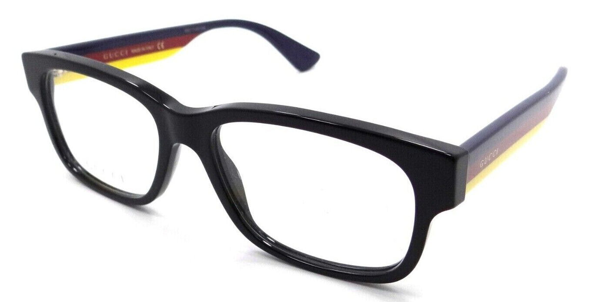 Gucci Eyeglasses Frames GG0343O 009 57-18-150 Black / Multicolor Made in Italy-889652156118-classypw.com-1