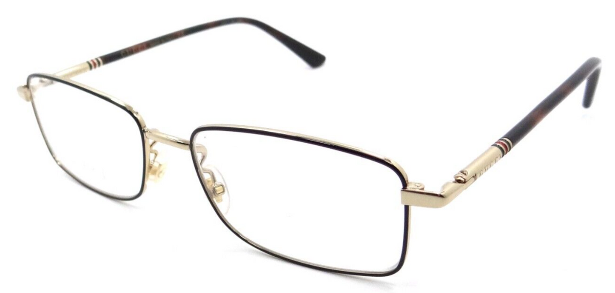 Gucci Eyeglasses Frames GG0391O 002 53-17-140 Black /Gold / Havana Made in Italy-889652174600-classypw.com-1