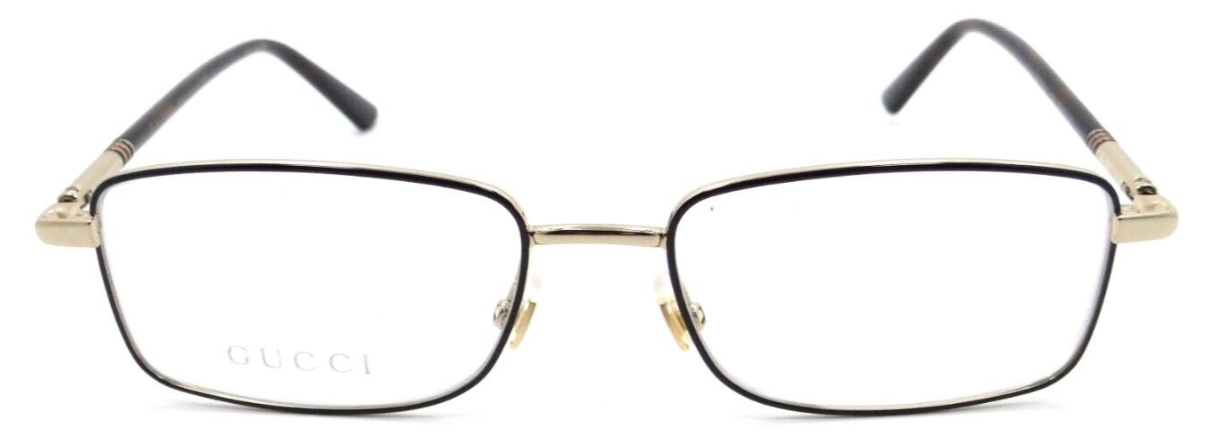 Gucci Eyeglasses Frames GG0391O 002 53-17-140 Black /Gold / Havana Made in Italy-889652174600-classypw.com-2