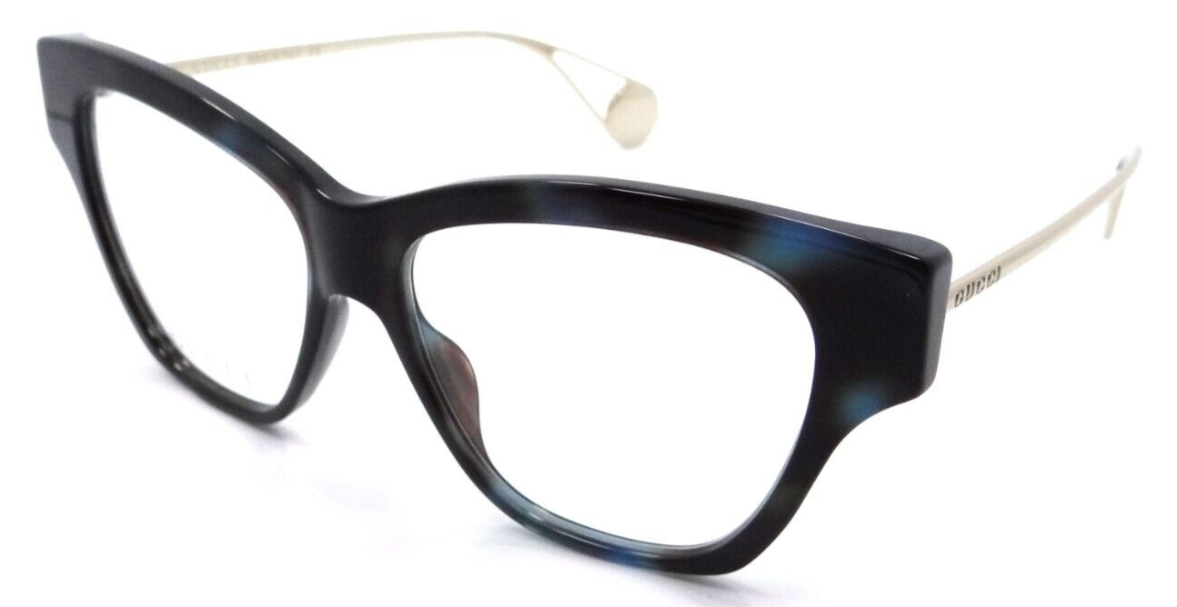 Gucci Eyeglasses Frames GG0438O 003 52-14-140 Havana / Gold Made in Italy-889652200651-classypw.com-3