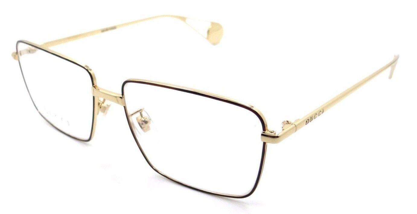 Gucci Eyeglasses Frames GG0439O 002 53-15-145 Havana / Gold Made in Italy-889652201559-classypw.com-1