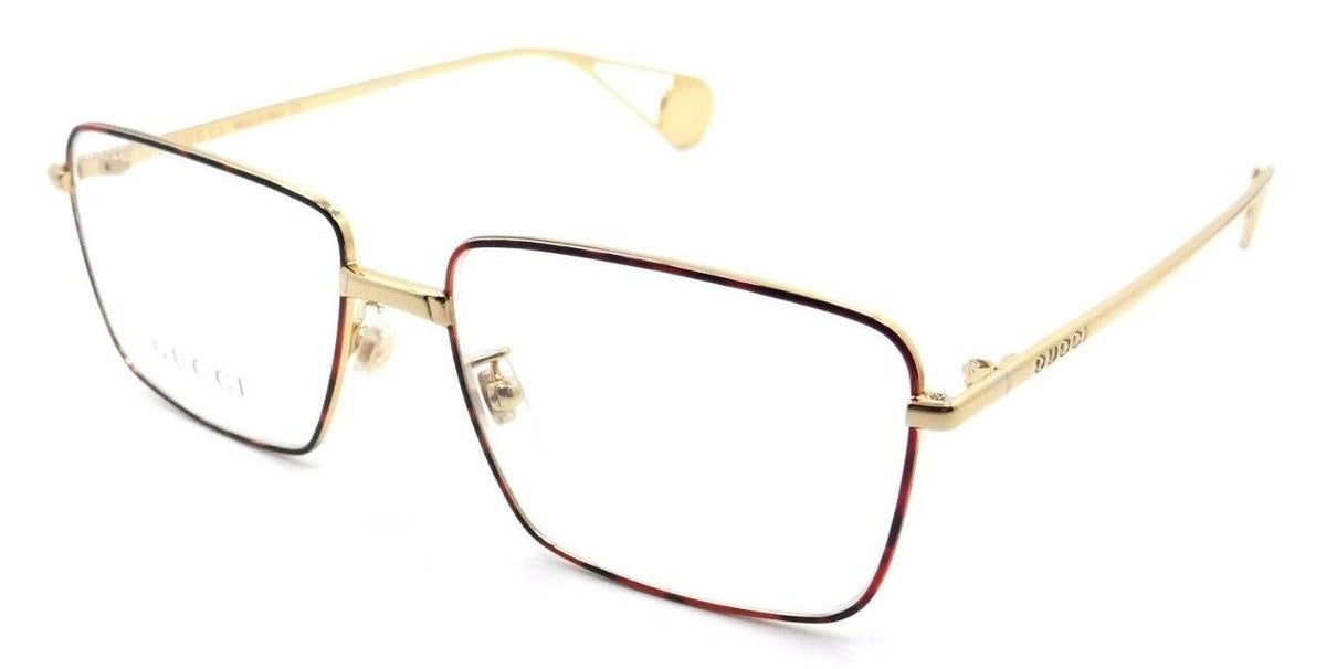 Gucci Eyeglasses Frames GG0439O 004 53-15-145 Havana / Gold Made in Italy-889652201634-classypw.com-1
