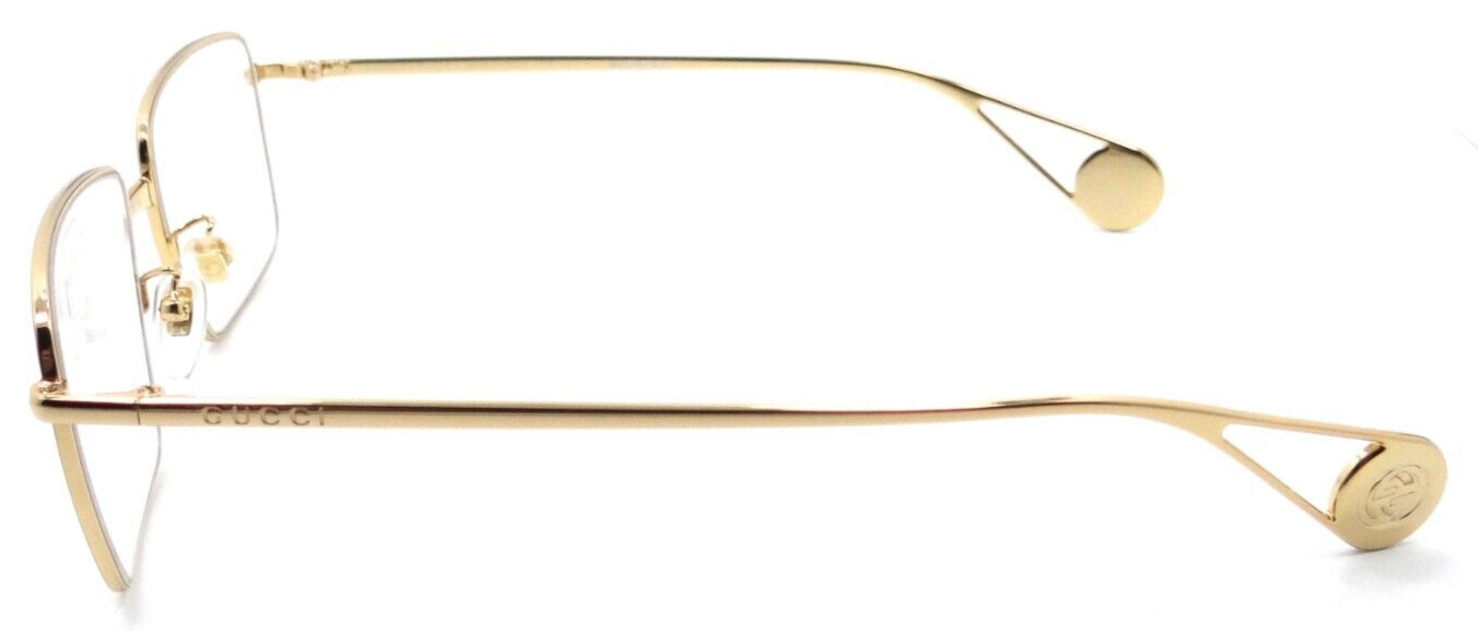 Gucci Eyeglasses Frames GG0439O 005 55-15-145 Gold Made in Italy-889652200217-classypw.com-3