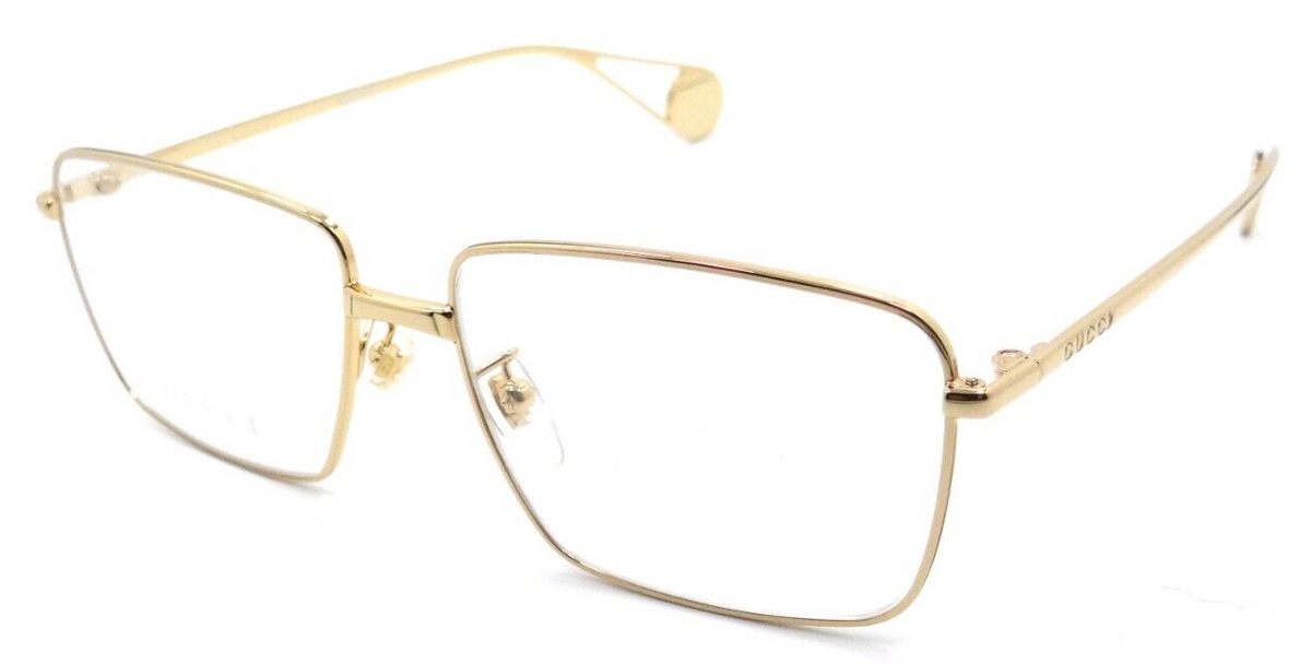 Gucci Eyeglasses Frames GG0439O 005 55-15-145 Gold Made in Italy-889652200217-classypw.com-1