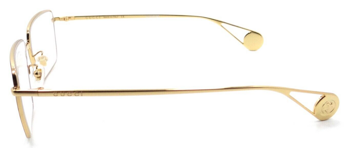 Gucci Eyeglasses Frames GG0439O 006 55-15-145 Havana / Gold Made in Italy-889652200217-classypw.com-3