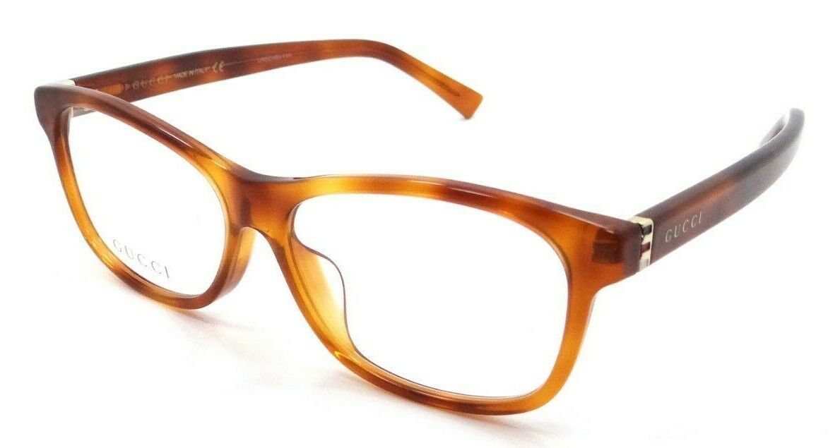 Gucci Eyeglasses Frames GG0458OA 003 55-14-145 Havana Made in Italy-889652203058-classypw.com-1