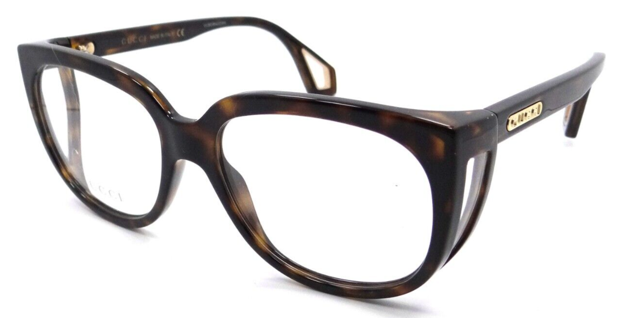 Gucci Eyeglasses Frames GG0470O 002 56-17-140 Havana Made in Italy-889652125886-classypw.com-1
