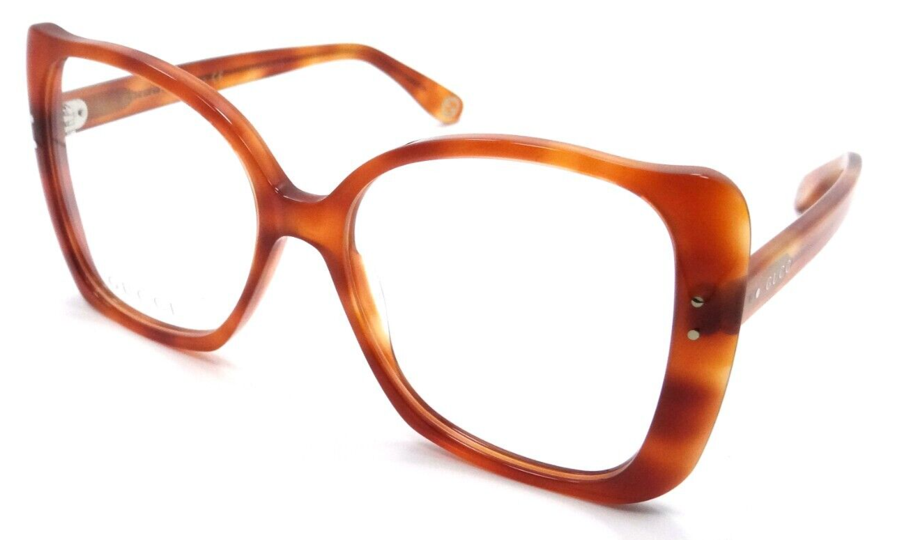 Gucci Eyeglasses Frames GG0473O 003 55-16-145 Havana Made in Italy-889652202273-classypw.com-1