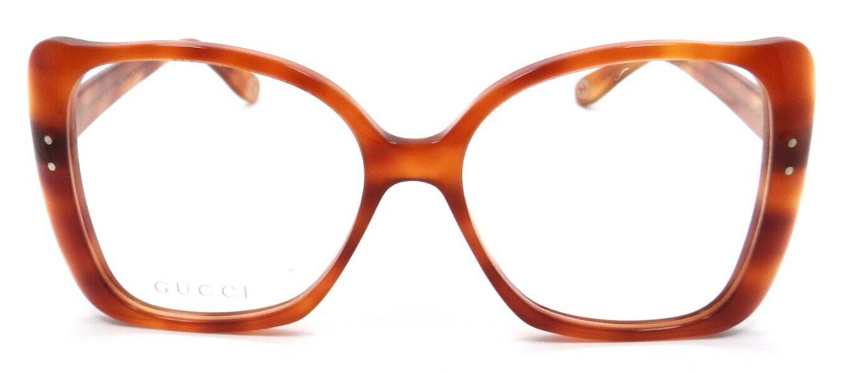 Gucci Eyeglasses Frames GG0473O 003 55-16-145 Havana Made in Italy-889652202273-classypw.com-2