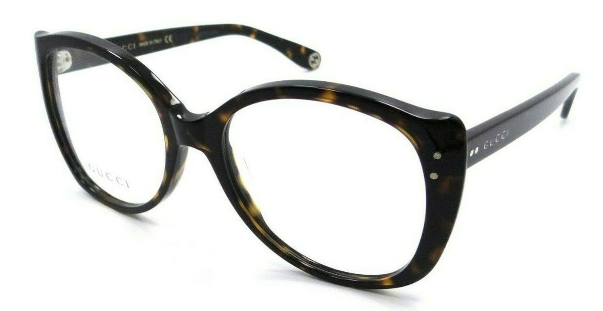 Gucci Eyeglasses Frames GG0474O 002 54-18-145 Havana Made in Italy-889652202204-classypw.com-1