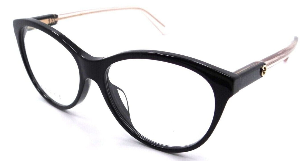 Gucci Eyeglasses Frames GG0486OA 004 55-15-150 Black Made in Italy-889652200293-classypw.com-1