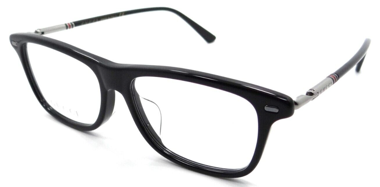 Gucci Eyeglasses Frames GG0519OA 001 52-15-140 Black / Ruthenium Made in Italy-889652236810-classypw.com-1