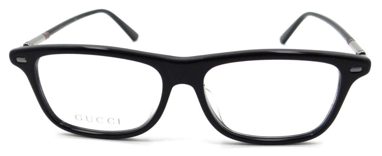 Gucci Eyeglasses Frames GG0519OA 001 52-15-140 Black / Ruthenium Made in Italy-889652236810-classypw.com-2