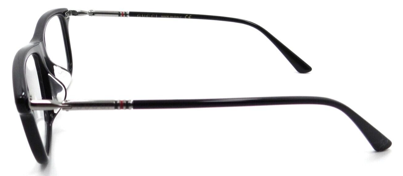 Gucci Eyeglasses Frames GG0519OA 001 52-15-140 Black / Ruthenium Made in Italy-889652236810-classypw.com-3