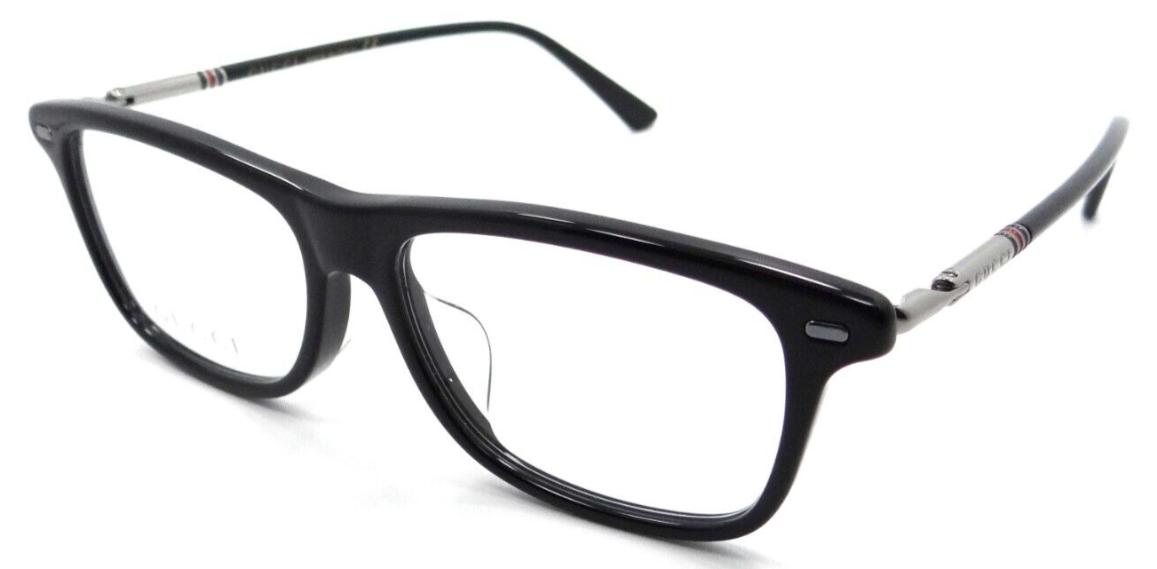 Gucci Eyeglasses Frames GG0519OA 001 52-15-140 Black / Ruthenium Made in Italy-889652236810-classypw.com-3