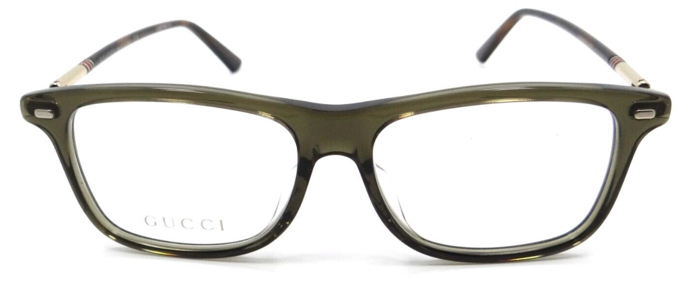 Gucci Eyeglasses Frames GG0519OA 004 52-15-140 Green / Gold Made in Italy-889652237008-classypw.com-2