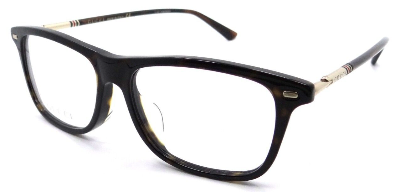 Gucci Eyeglasses Frames GG0519OA 006 55-16-145 Havana / Gold Made in Italy-889652237060-classypw.com-3