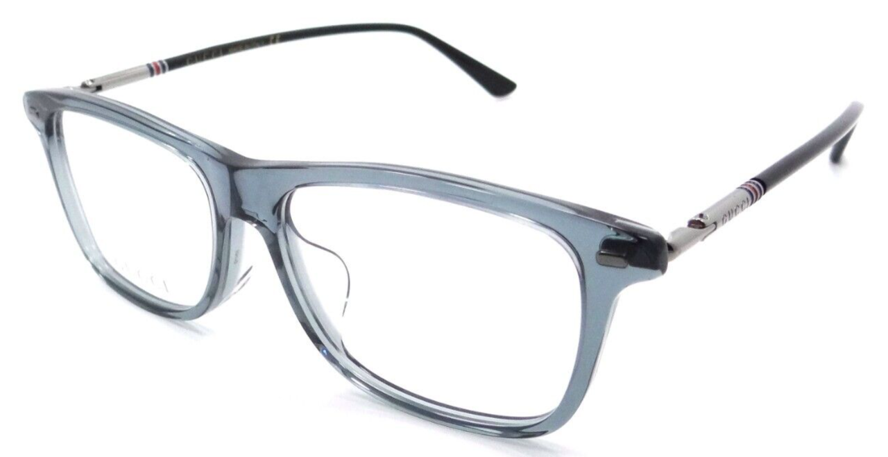 Gucci Eyeglasses Frames GG0519OA 007 55-16-145 Grey / Ruthenium Made in Italy-889652237084-classypw.com-3