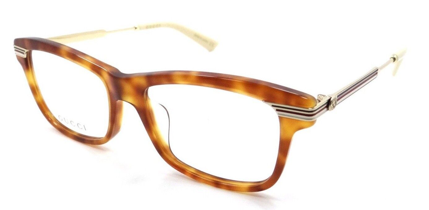 Gucci Eyeglasses Frames GG0524O 003 52-17-140 Havana / Gold Made in Japan-889652236131-classypw.com-1