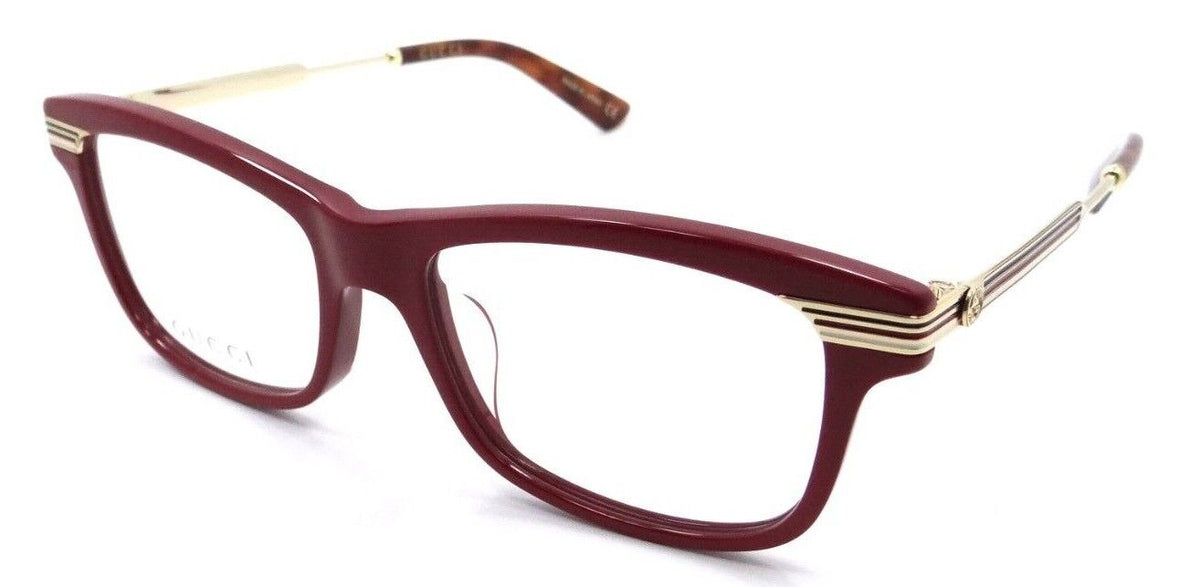 Gucci Eyeglasses Frames GG0524O 004 52-17-140 Burgundy / Gold Made in Japan-889652236285-classypw.com-1