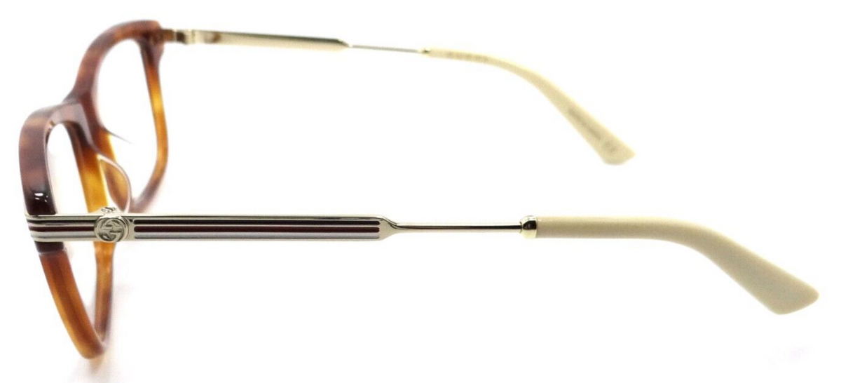 Gucci Eyeglasses Frames GG0524O 007 54-17-140 Havana / Gold Made in Japan-889652236643-classypw.com-3