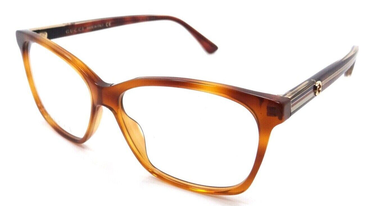 Gucci Eyeglasses Frames GG0532O 008 56-14-140 Havana Made in Italy-889652236667-classypw.com-1