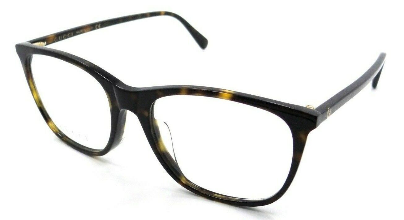 Gucci Eyeglasses Frames GG0555OA 002 53-17-145 Dark Havana Made in Italy-889652258768-classypw.com-1