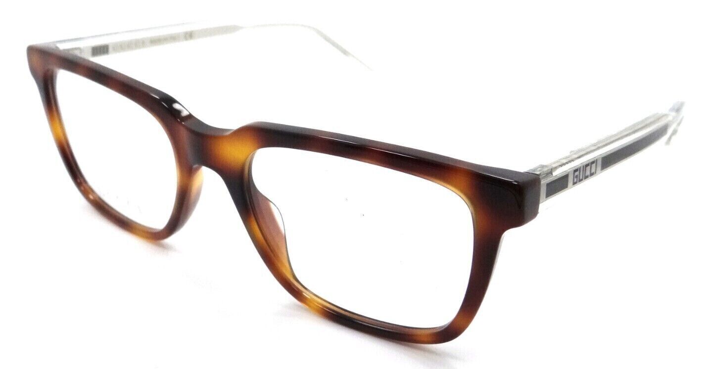 Gucci Eyeglasses Frames GG0560O 002 53-20-145 Havana / Crystal Made in Italy-889652257259-classypw.com-1
