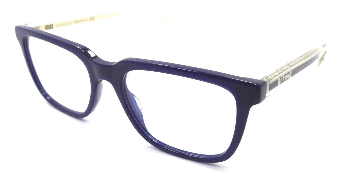Gucci Eyeglasses Frames GG0560O 008 55-20-145 Blue / Crystal Made in Italy-889652257488-classypw.com-1