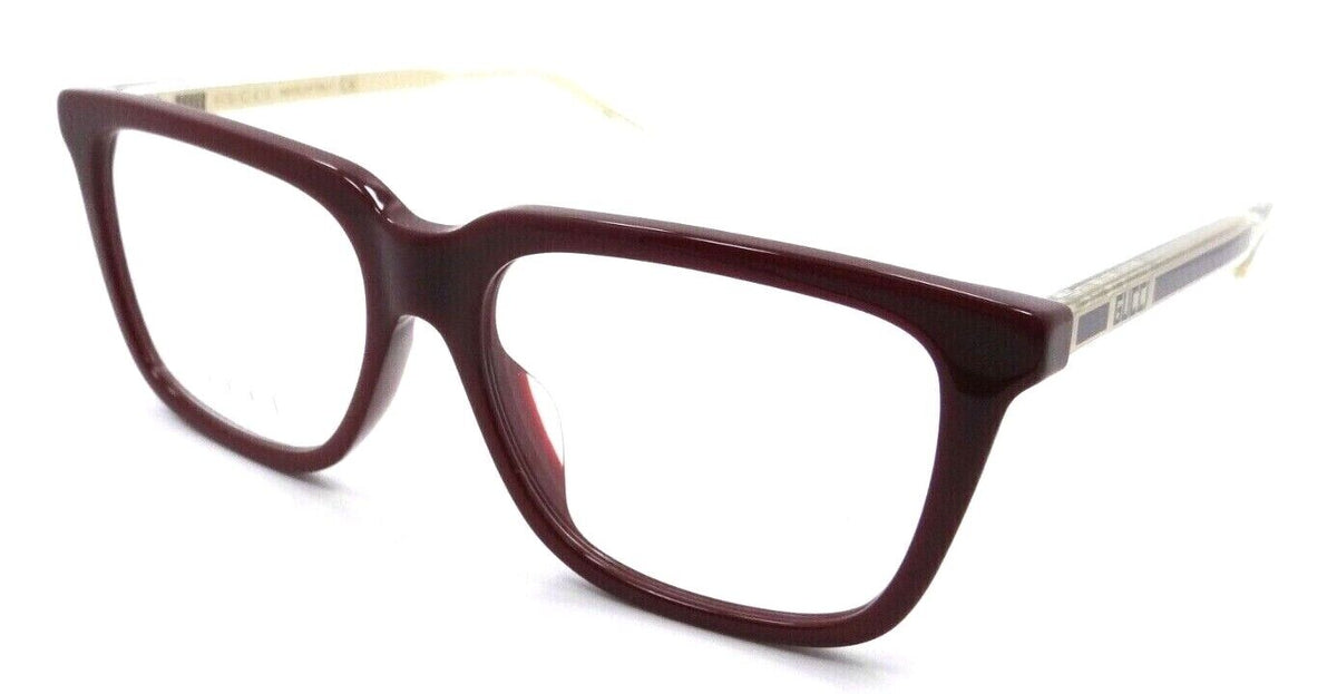 Gucci Eyeglasses Frames GG0560OA 007 53-16-140 Burgundy / Crystal Made in Italy-889652275055-classypw.com-1