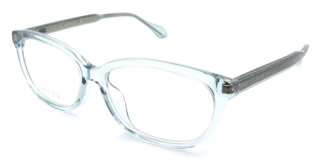 Gucci Eyeglasses Frames GG0568OA 003 55-15-145 Light Blue Made in Italy-889652257334-classypw.com-1
