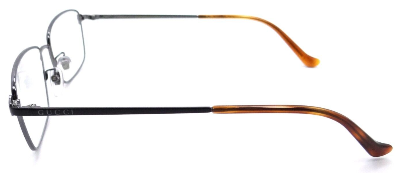 Gucci Eyeglasses Frames GG0576OK 003 54-17-150 Ruthenium / Black Made in Italy-889652259413-classypw.com-3
