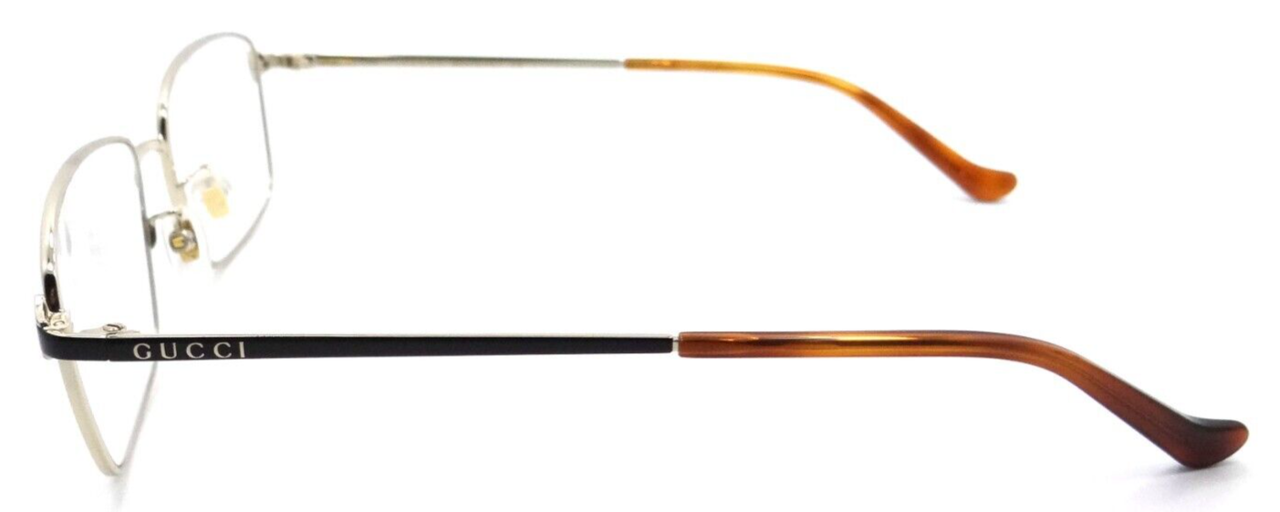 Gucci Eyeglasses Frames GG0576OK 005 56-17-150 Gold / Brown Made in Italy-889652264639-classypw.com-3